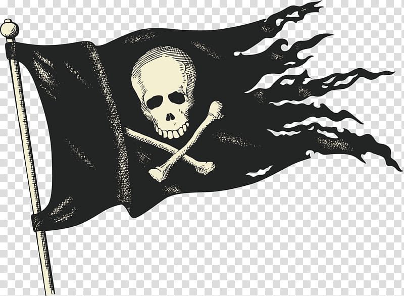 Mutiny Festival Logo Illustration, Skeleton flag transparent background PNG clipart