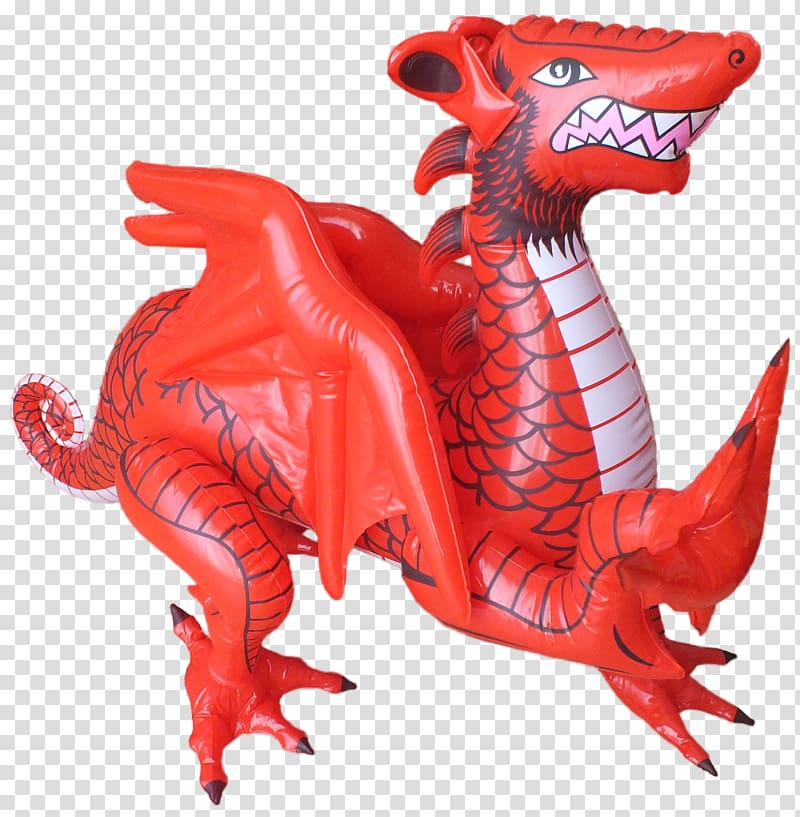 Welsh Dragon Inflatable Legendary creature, inflatable transparent background PNG clipart