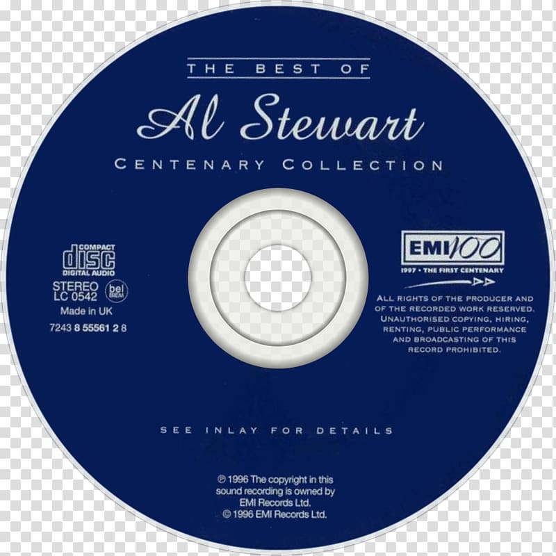 Centenary Collection: The Best of Al Stewart Compact disc Brand, al stewart on the border transparent background PNG clipart
