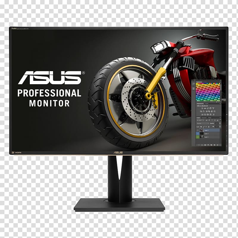 4K resolution Computer Monitors IPS panel High-definition television ASUS, others transparent background PNG clipart