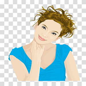 Woman With Short Hair Transparent Background Png Cliparts Free