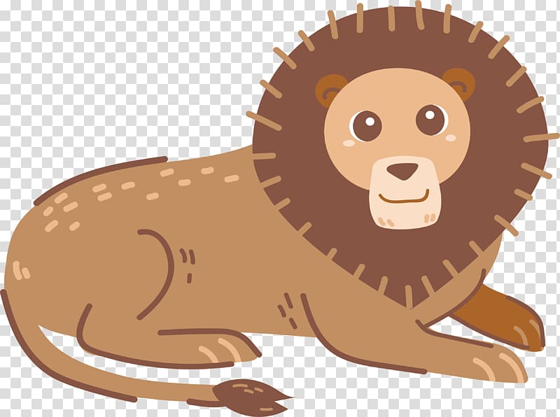 Lion Cartoon Dog, Tummy lion transparent background PNG clipart
