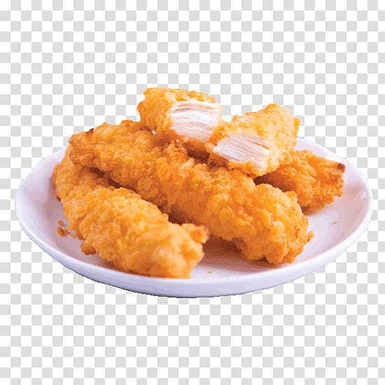 Chicken fingers Crispy fried chicken Chicken nugget Pisang goreng, crispy chicken transparent background PNG clipart