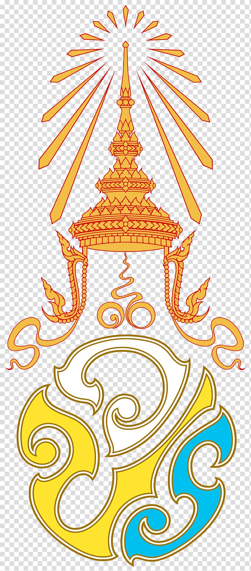 Thailand Monarch Flag Chakri dynasty พระปรมาภิไธย, Flag transparent background PNG clipart