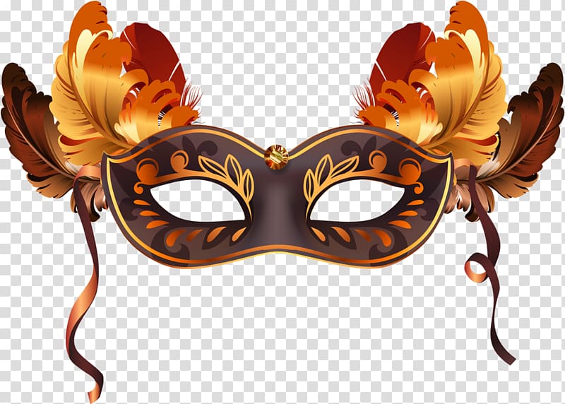 Carnival mask transparent background PNG clipart