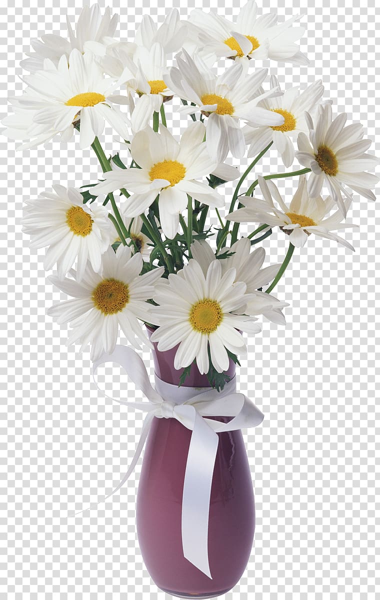 Flower bouquet Art Love, camomile transparent background PNG clipart