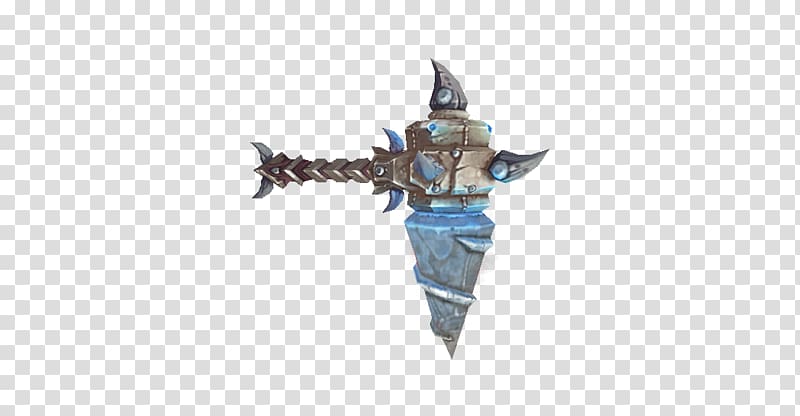 Spear Lance Weapon Figurine, Garrosh Hellscream transparent background PNG clipart