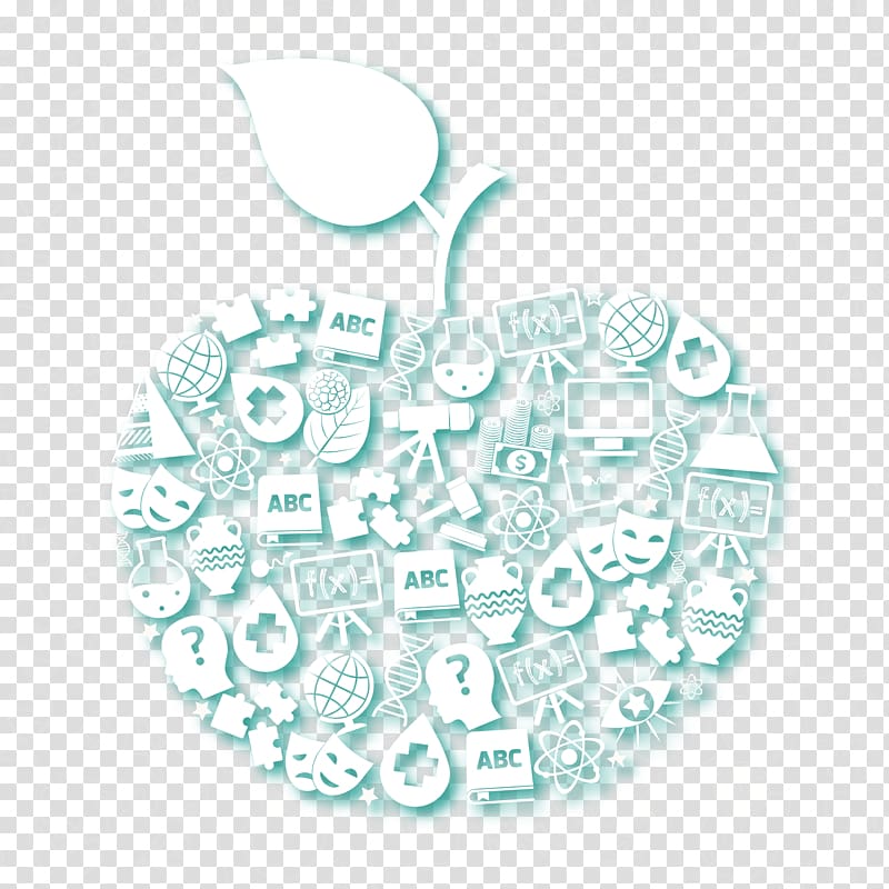 Organism Pattern, apple background for science and education transparent background PNG clipart