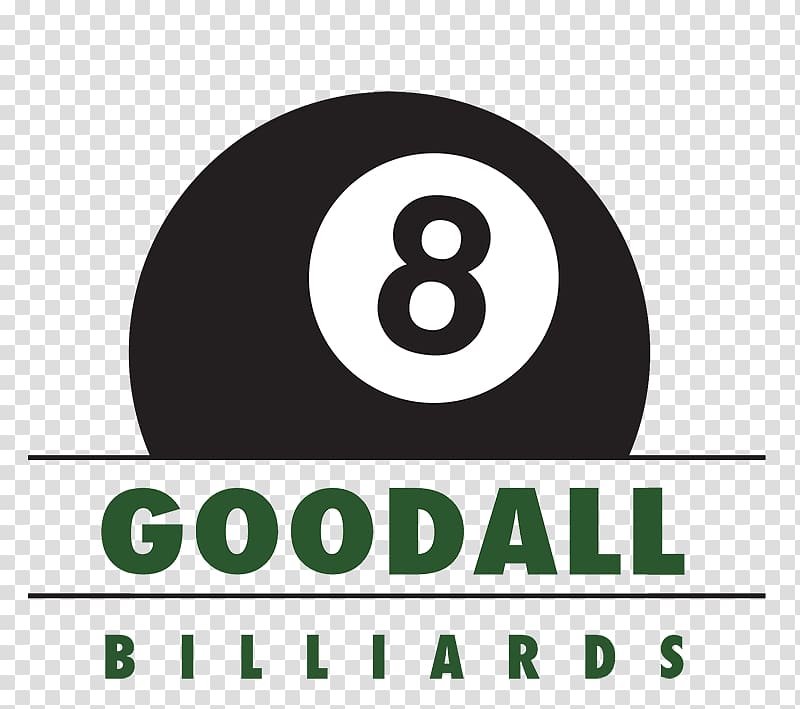 Logo Eight-ball Goodall Billards Billiards Pool, Billiards transparent background PNG clipart