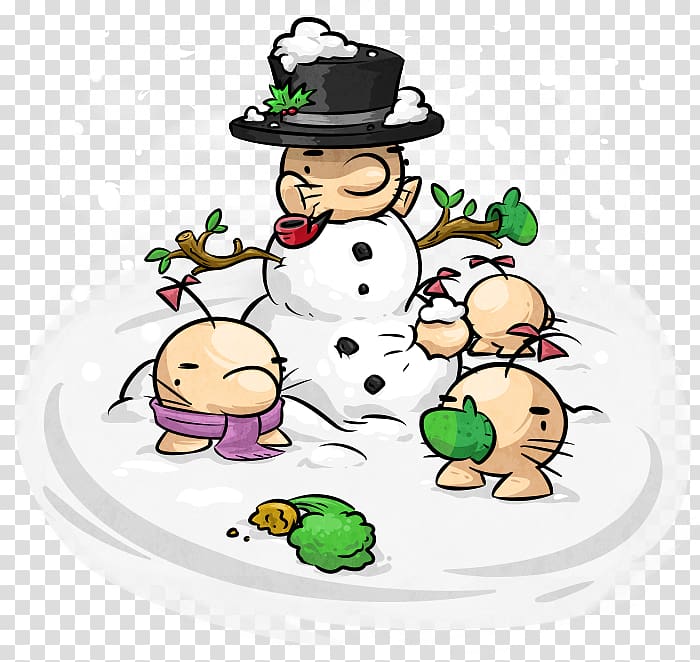 EarthBound Mother 3 Video Games Ness, Melted Snowman Writing Project transparent background PNG clipart