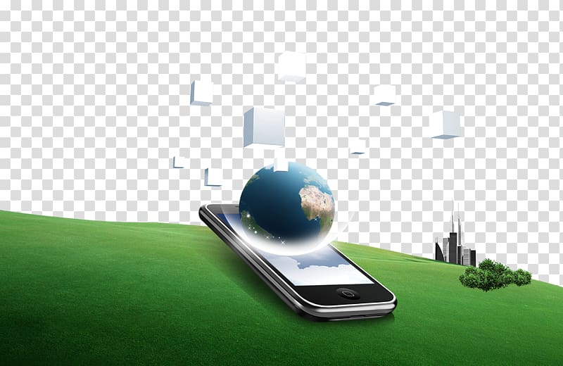 Technology Material Mobile phone, Cell phone earth transparent background PNG clipart