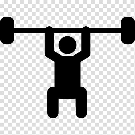 Olympic weightlifting Sport Weight training Computer Icons, lifting transparent background PNG clipart