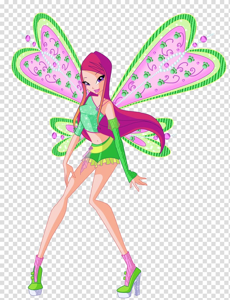Roxy Musa Flora Tecna Winx Club: Believix in You, wings transparent background PNG clipart