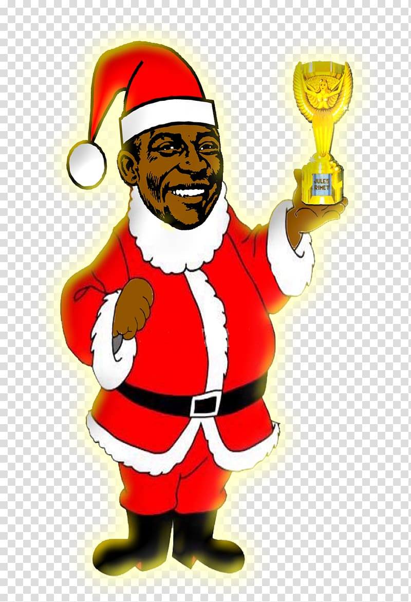 Pelé Santa Claus Football FC Dynamo Kyiv Hat-trick, santa claus transparent background PNG clipart