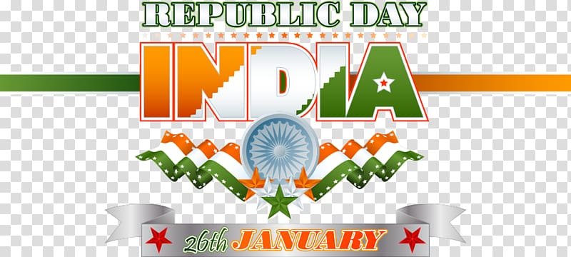 Flag of India Holiday Illustration, India\'s National Day holiday transparent background PNG clipart