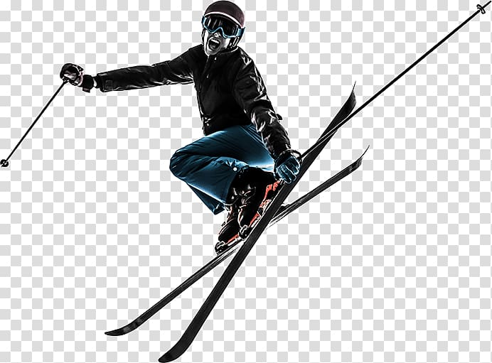 Ski Poles Skiing Ski Boots Ski Bindings, skiing transparent background PNG clipart