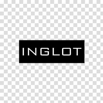 Inglot text on black background, Inglot Logo transparent