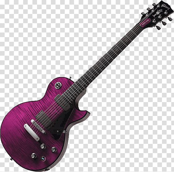 purple electric guitar transparent background PNG clipart