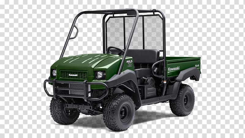Kawasaki MULE Kawasaki Heavy Industries Motorcycle & Engine Four-wheel drive Side by Side, motorcycle transparent background PNG clipart