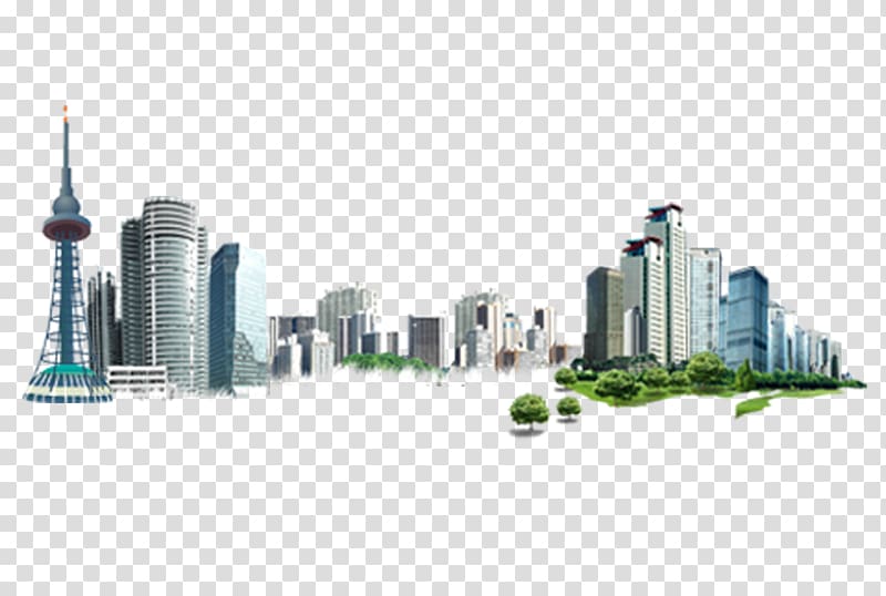The Architecture of the City Skyscraper Building, city ​​building transparent background PNG clipart