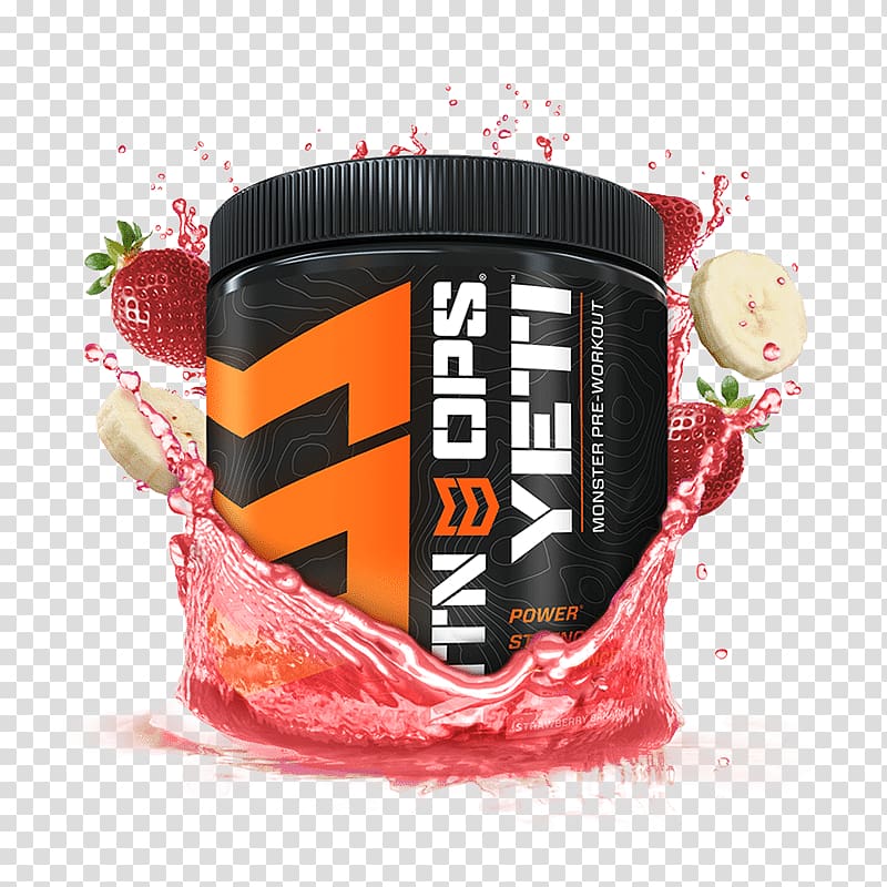 Dietary supplement Bodybuilding supplement Yeti MTN OPS, Energy & Nutrition Pre-workout, others transparent background PNG clipart
