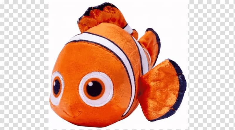 Finding Nemo Plush Marlin Stuffed Animals & Cuddly Toys, finding nemo transparent background PNG clipart