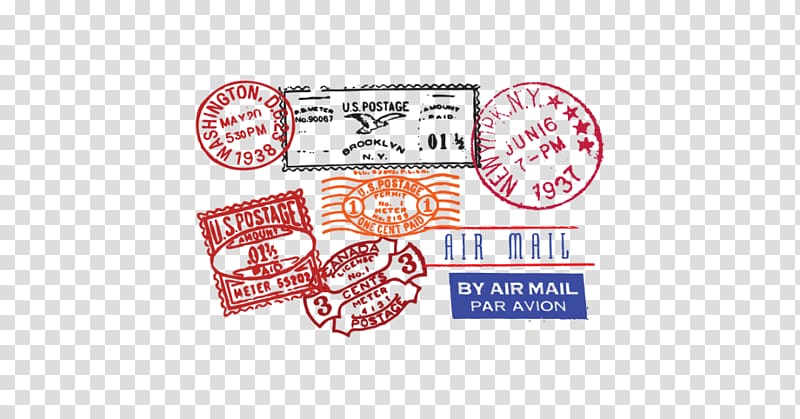 Label Rubber stamp Postmark Postage Stamps Cancellation, design transparent background PNG clipart