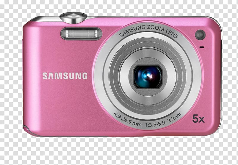 Samsung Galaxy Camera Samsung es70 Megapixel, Pink Digital Camera transparent background PNG clipart