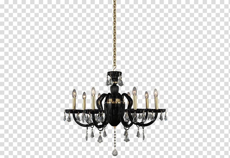 Chandelier Lighting Gold Electricity, crystal chandeliers transparent background PNG clipart