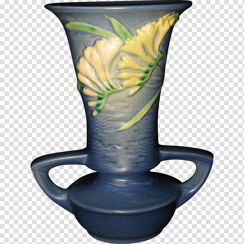 Roseville pottery Vase Roseville pottery Ceramic, vase transparent background PNG clipart