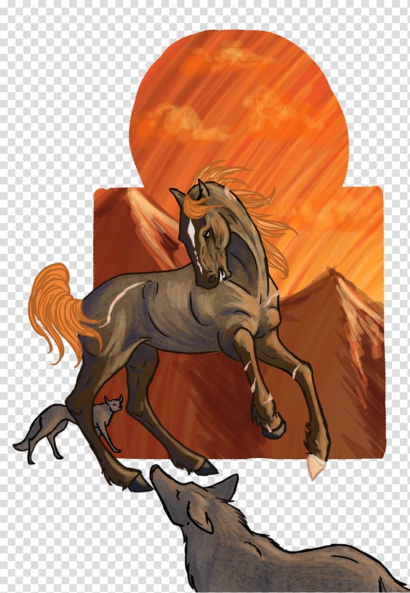 Mustang Stallion Rein Illustration Halter, stand up fight back transparent background PNG clipart