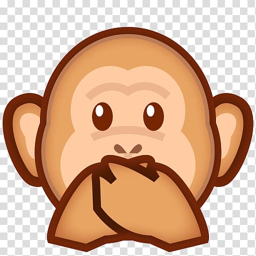 Three wise monkeys General Data Protection Regulation Emoji , monkey transparent background PNG clipart