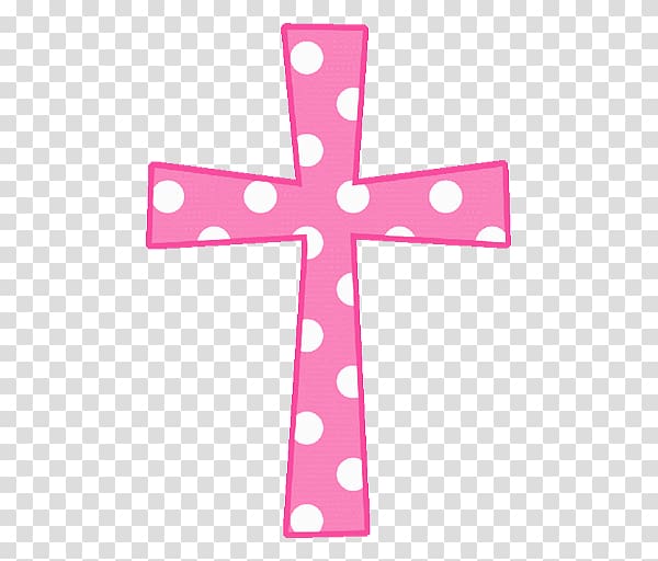 Baptism Eucharist Free , Pink Cross transparent background PNG clipart