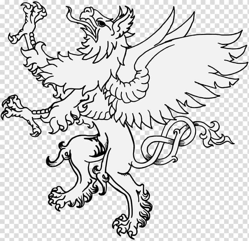 Heraldry Visual arts Ágaskodó, Griffin transparent background PNG clipart