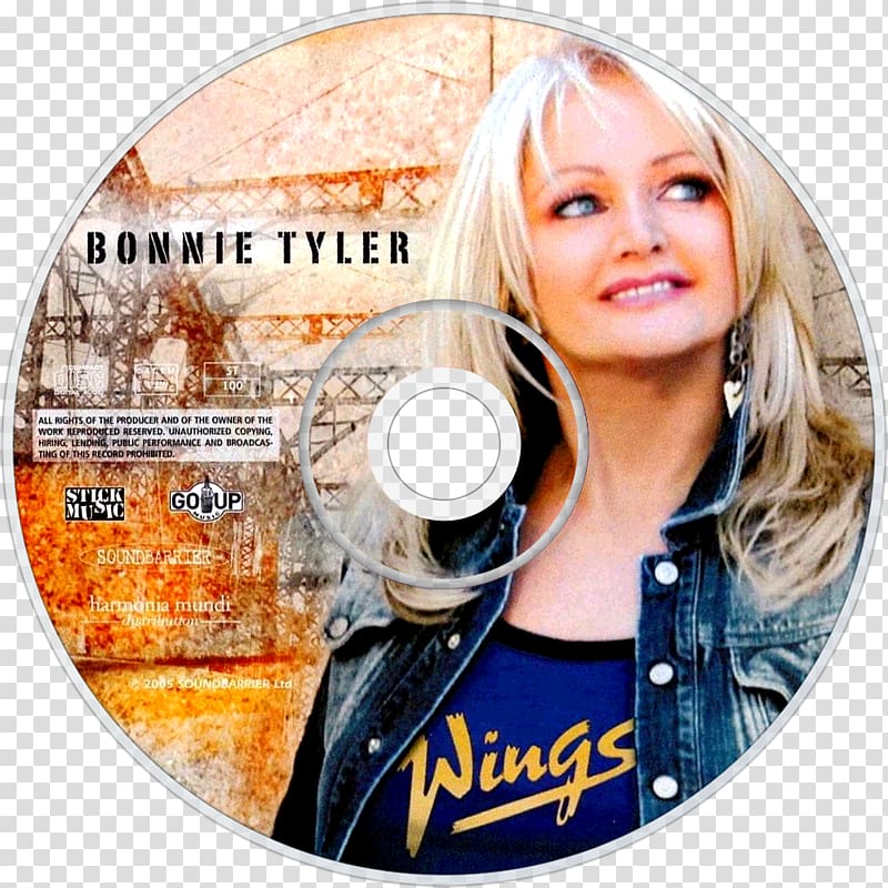 Bonnie Tyler Compact disc Wings Album Faster Than the Speed of Night, Bonnyie Taler transparent background PNG clipart