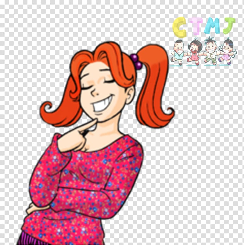Human behavior Cartoon Girl , jovem transparent background PNG clipart