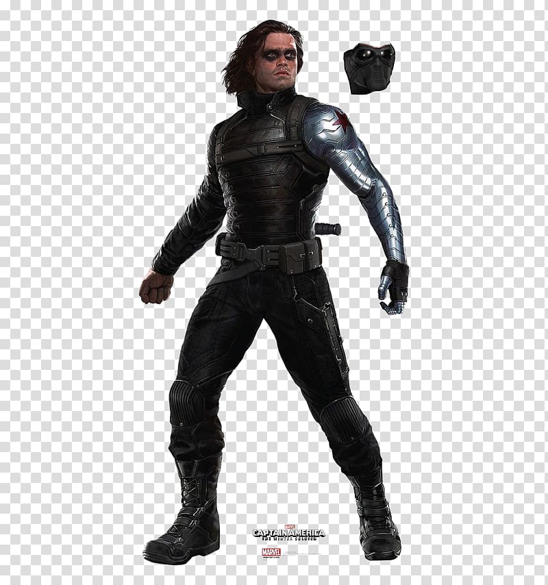 The Winter Soldier illustration, Captain America Bucky Barnes, Winter Soldier Bucky transparent background PNG clipart