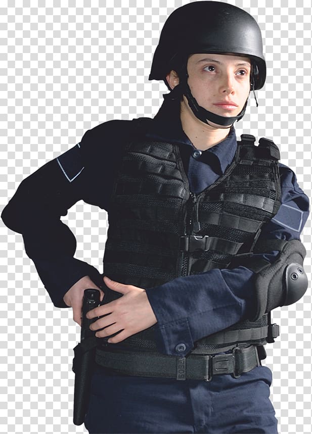 Police officer Bullet Proof Vests Gilets Bulletproofing, spine transparent background PNG clipart