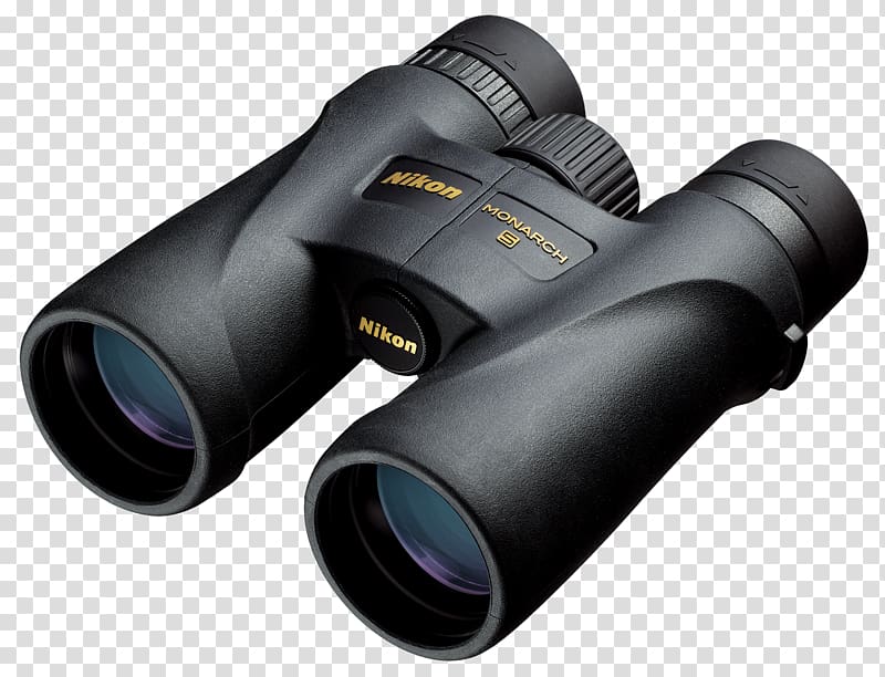 Binoculars Nikon Optics Low-dispersion glass Camera lens, binocular transparent background PNG clipart