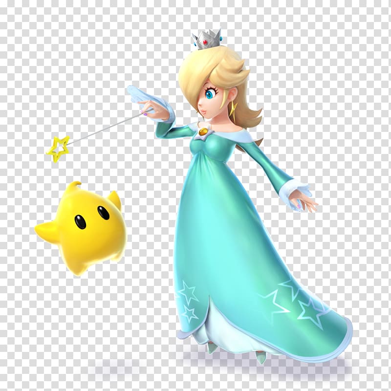 Super Smash Bros. for Nintendo 3DS and Wii U Mario Bros. Super Smash Bros. Brawl Super Mario Galaxy Rosalina, princess transparent background PNG clipart