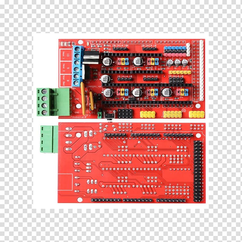 Arduino RepRap project Stepper motor Electronics Wiring diagram, printer transparent background PNG clipart