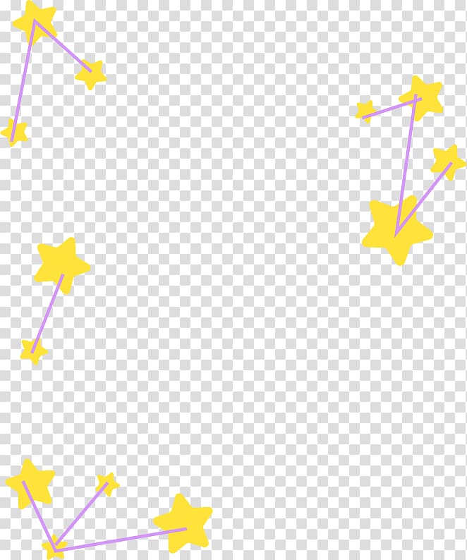 Petal Desktop Yellow Pattern, cartoon stars transparent background PNG clipart