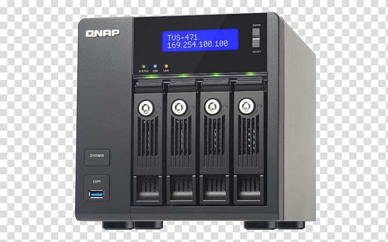 Network Storage Systems QNAP TS-453 Pro QNAP TVS-471 QNAP TS-453A QNAP NAS TS-453B-4G 4-Bay, others transparent background PNG clipart