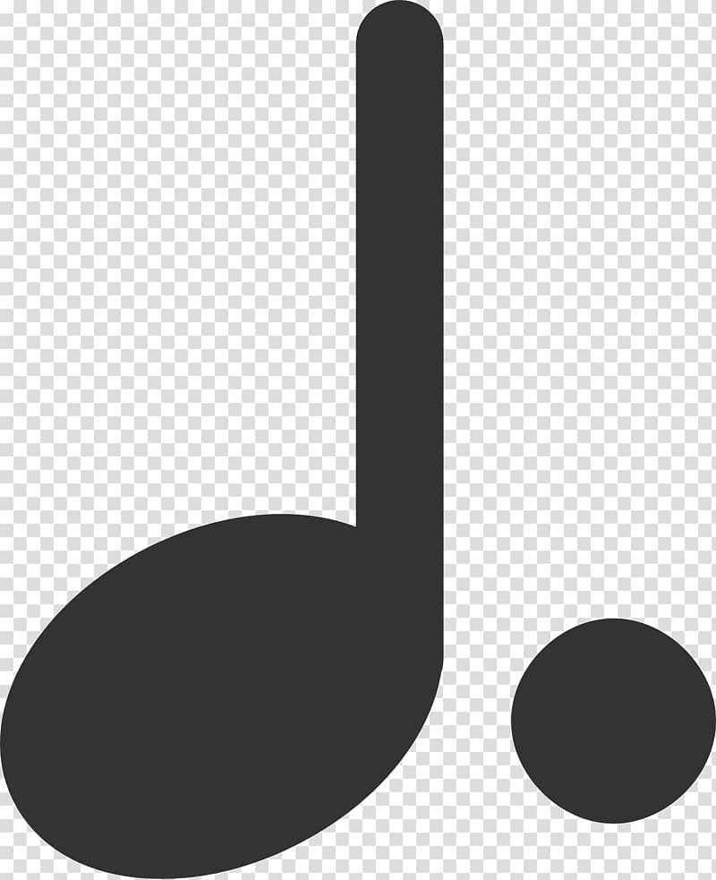 Dotted note Half note Quarter note Musical note , Notes transparent background PNG clipart