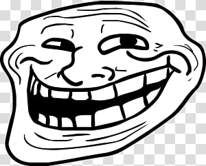 Internet Troll Trollface Rage Comic U Mad Internet Meme PNG, Clipart,  Artwork, Black And White, Blog