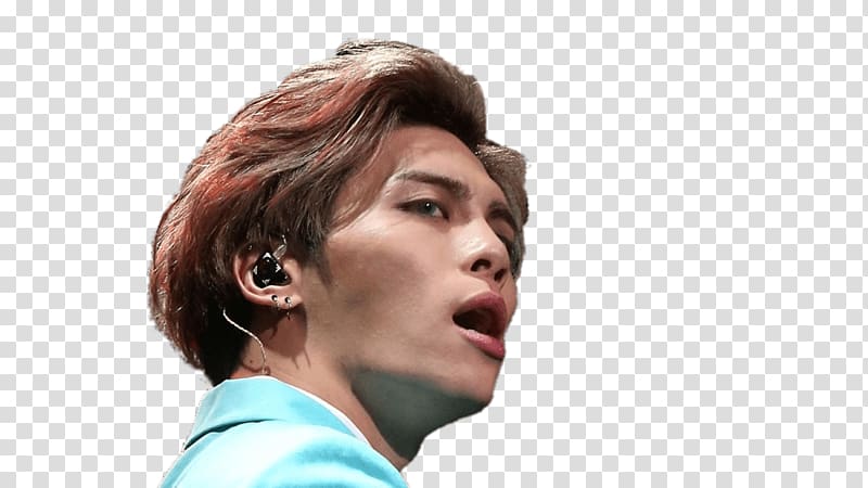 Shinee member, Kim Jong Hyun on Stage transparent background PNG clipart