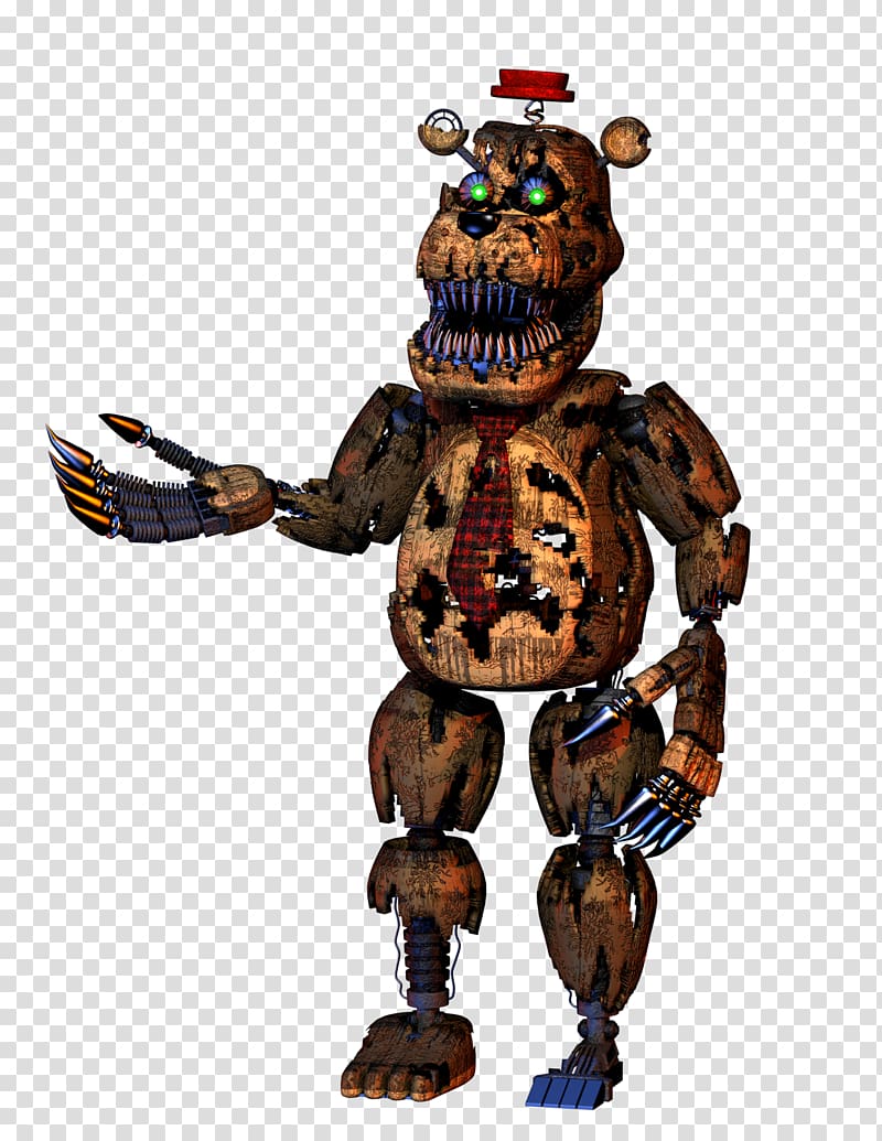 Freddy Fazbear's Pizzeria Simulator Five Nights at Freddy's: The Twisted Ones Nightmare, bear transparent background PNG clipart