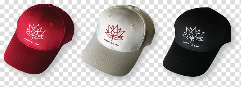 150th anniversary of Canada Baseball cap Hat, baseball cap transparent background PNG clipart