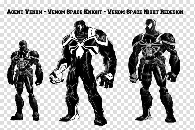 Venom Thing Groot Rocket Raccoon Flash Thompson, venom transparent background PNG clipart