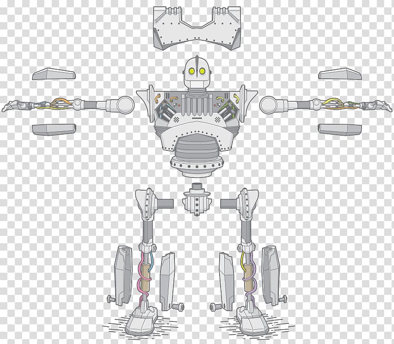 Art Book illustration Who You Choose to Be Drawing, Iron Giant transparent background PNG clipart